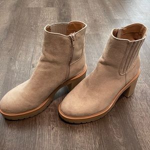Tan Booties 7.5